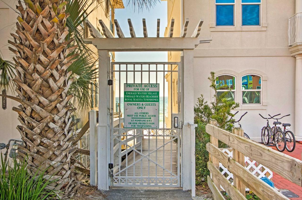 Beautiful Townhome Steps From Miramar Beach! Destin Extérieur photo